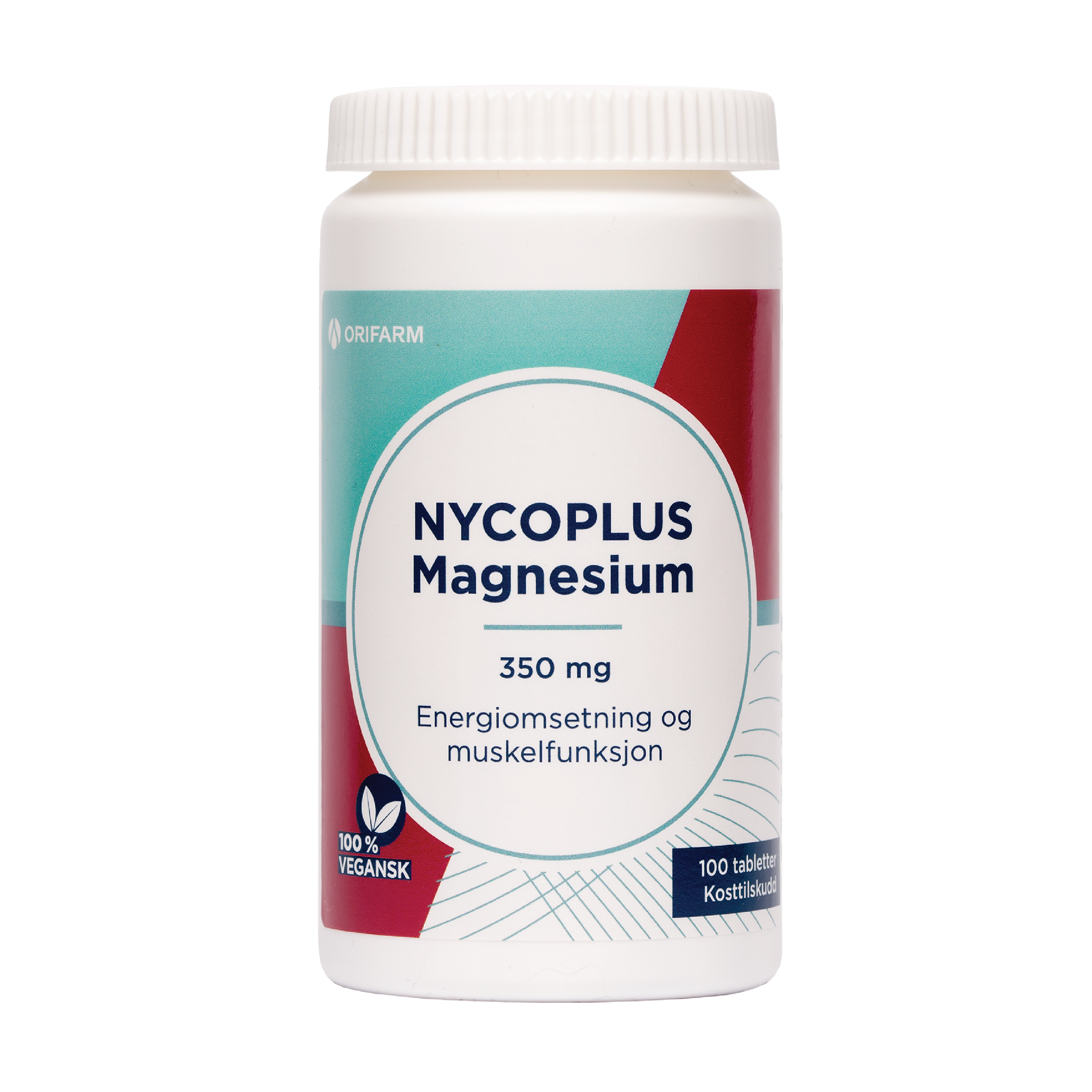 Nycoplus Magnesium 350 mg, 100 tabletter