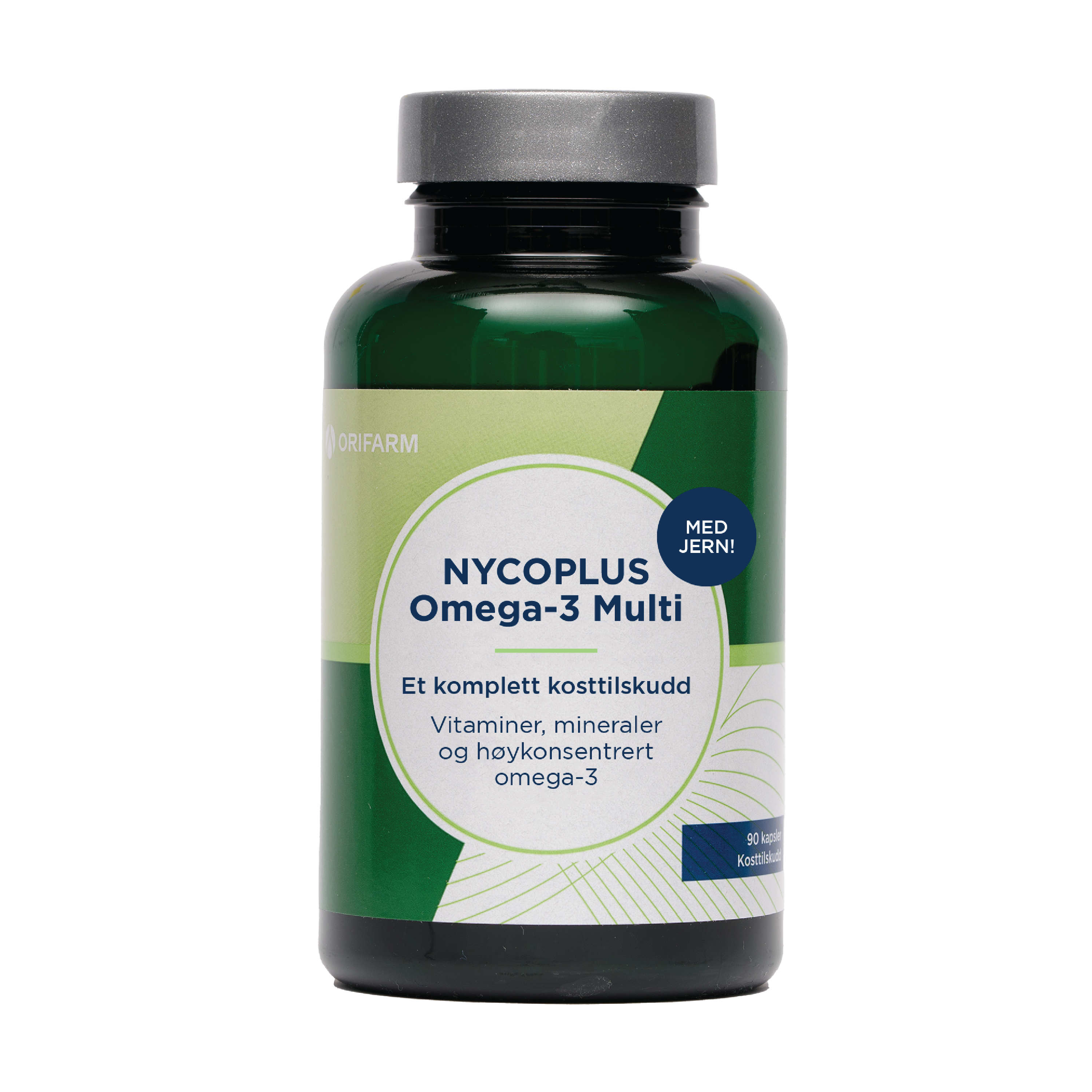 Nycoplus Omega-3 Multi kapsler, 90 stk.