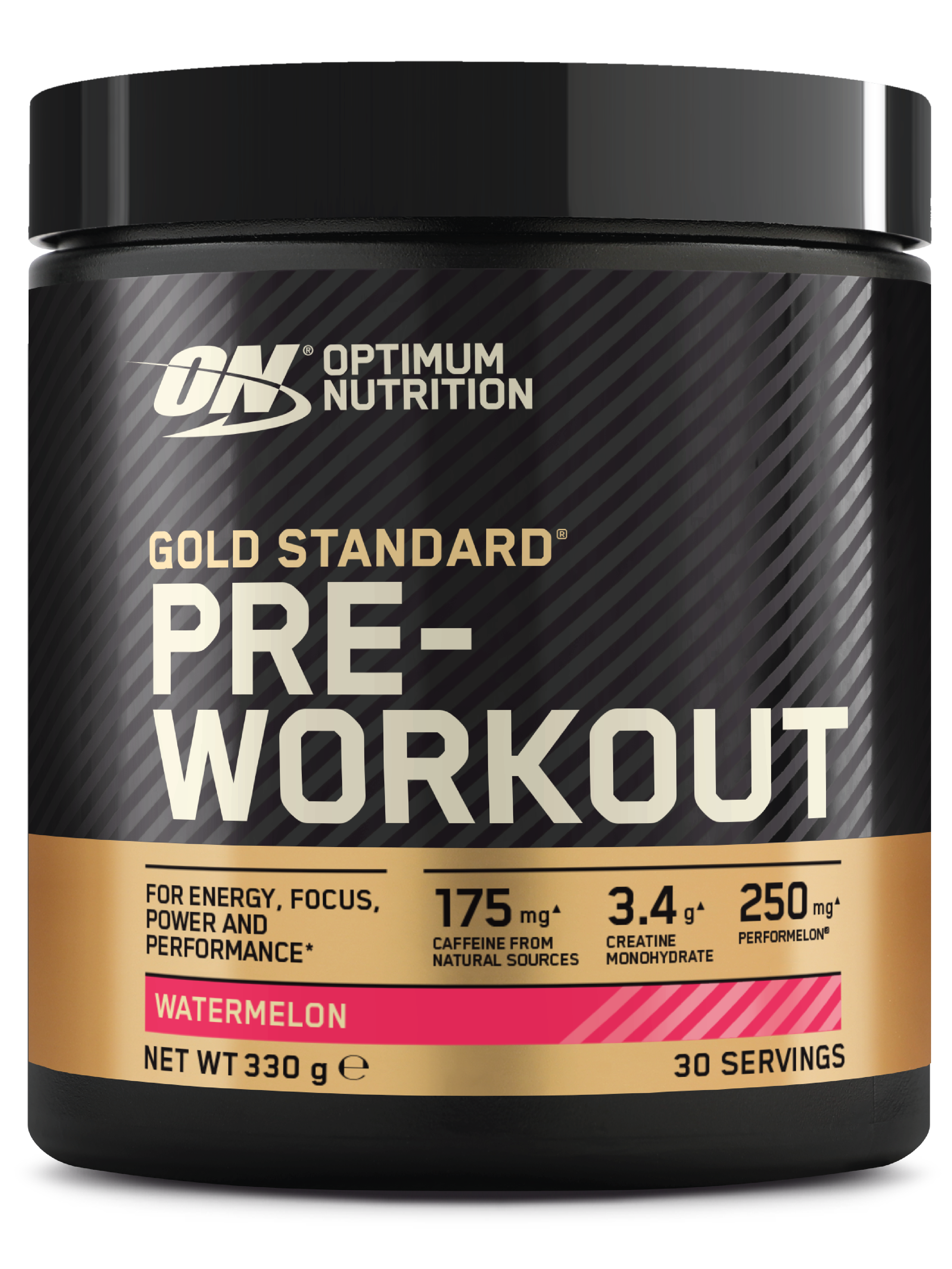 Optimum Nutrition GOLD Standard Pre Workout, Watermelon, 330 g