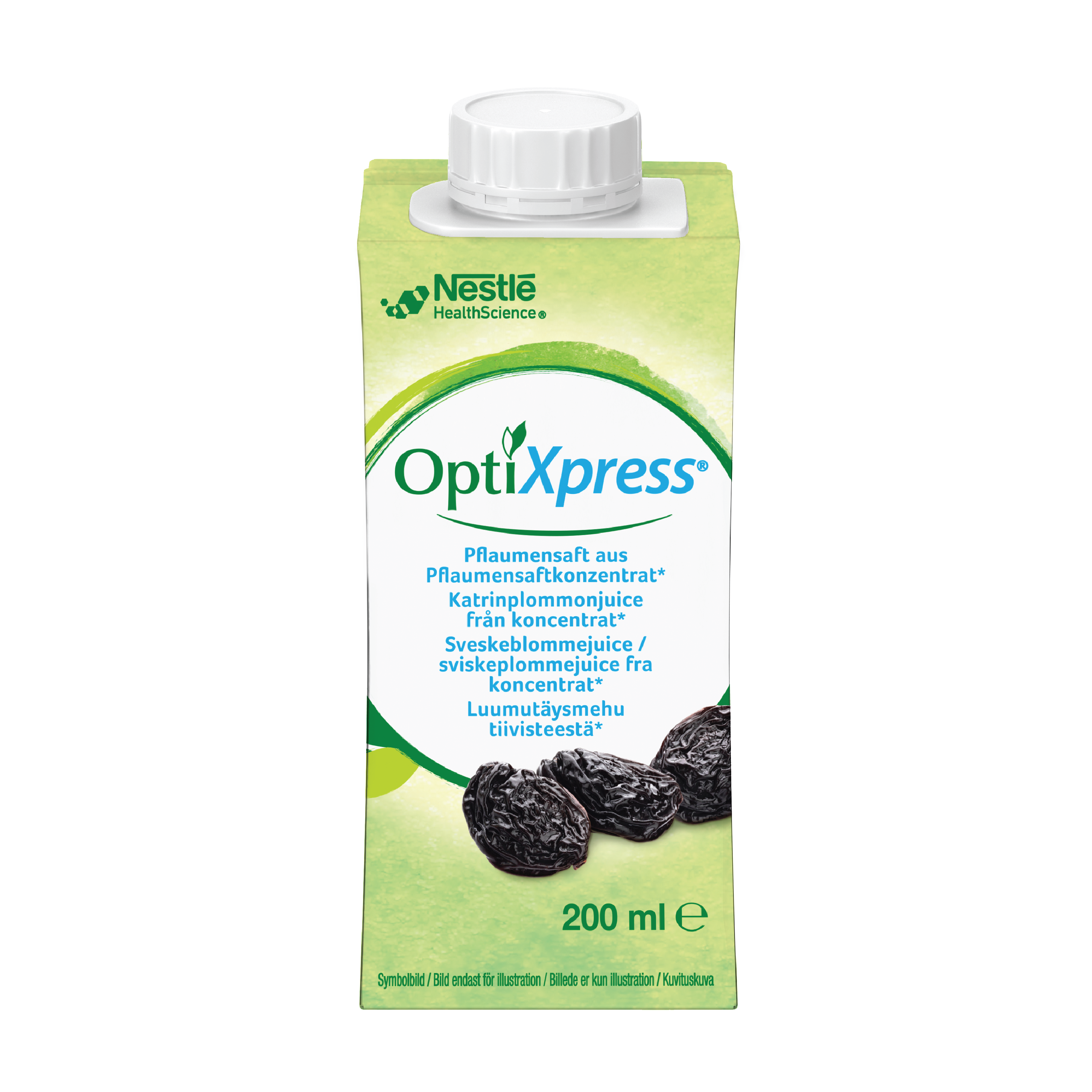 OptiXpress Sviskejuice, 200 ml