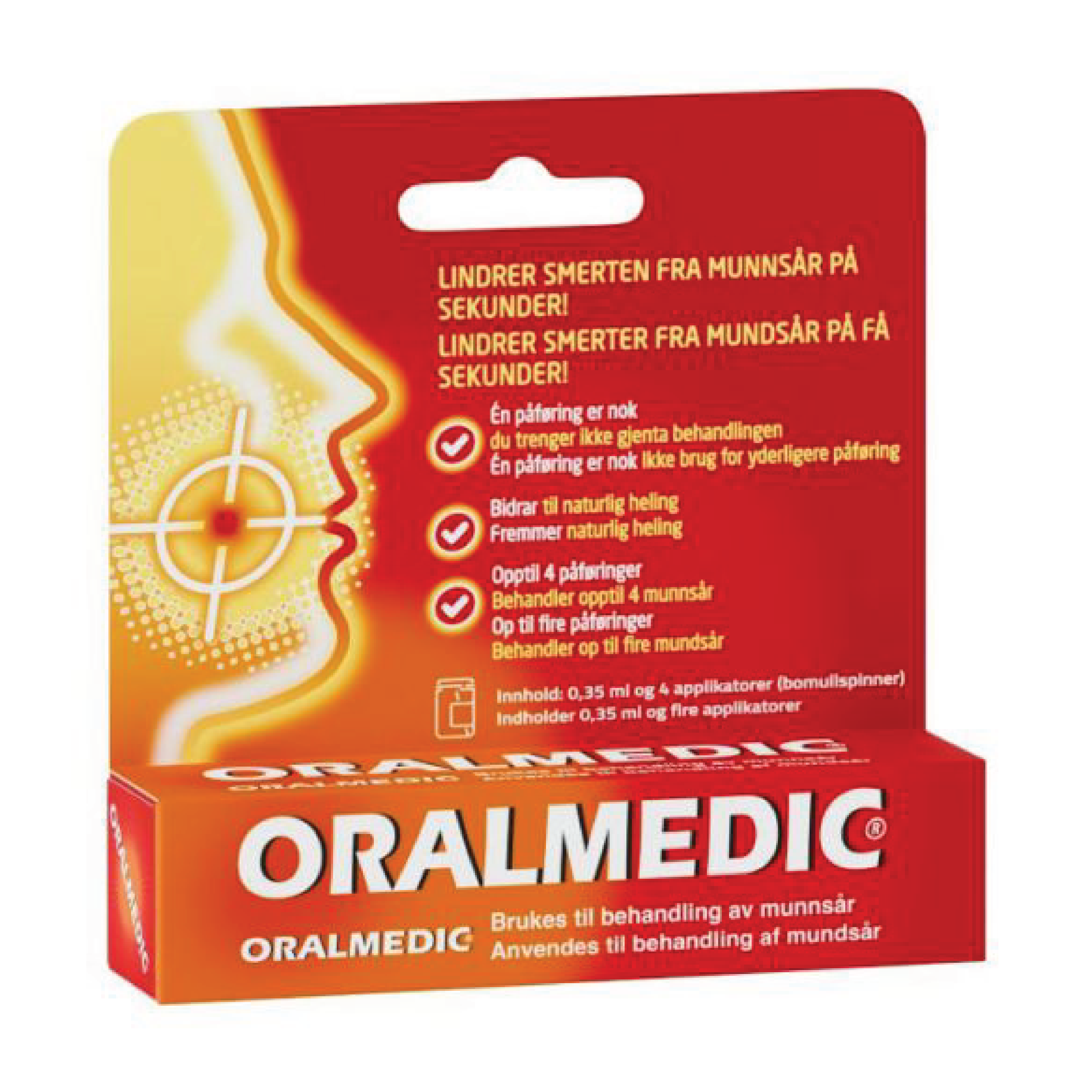 Oralmedic Behandling av munnskold, 0,35 ml