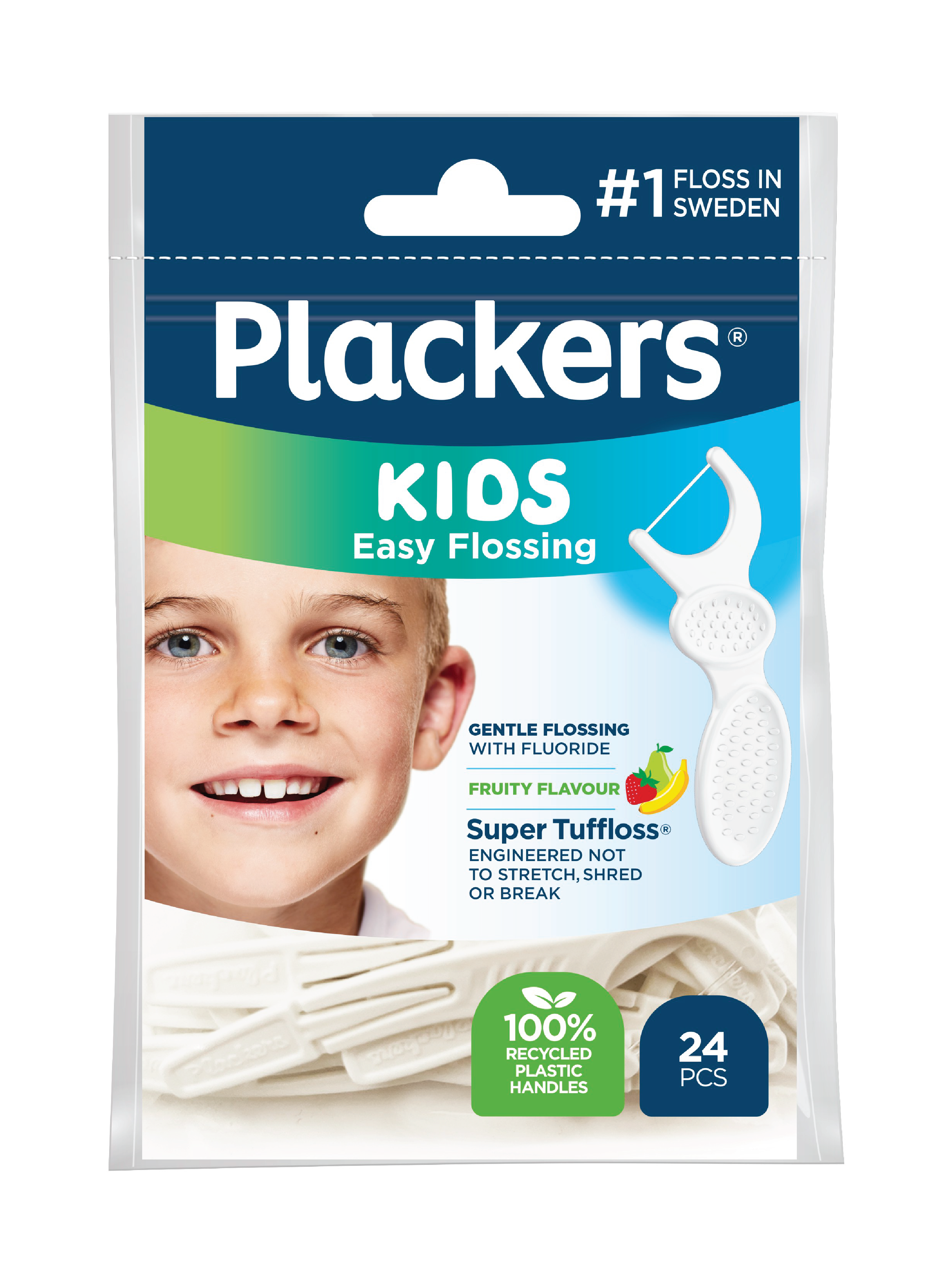 Plackers Kids Tanntrådbøyle, 24 stk.