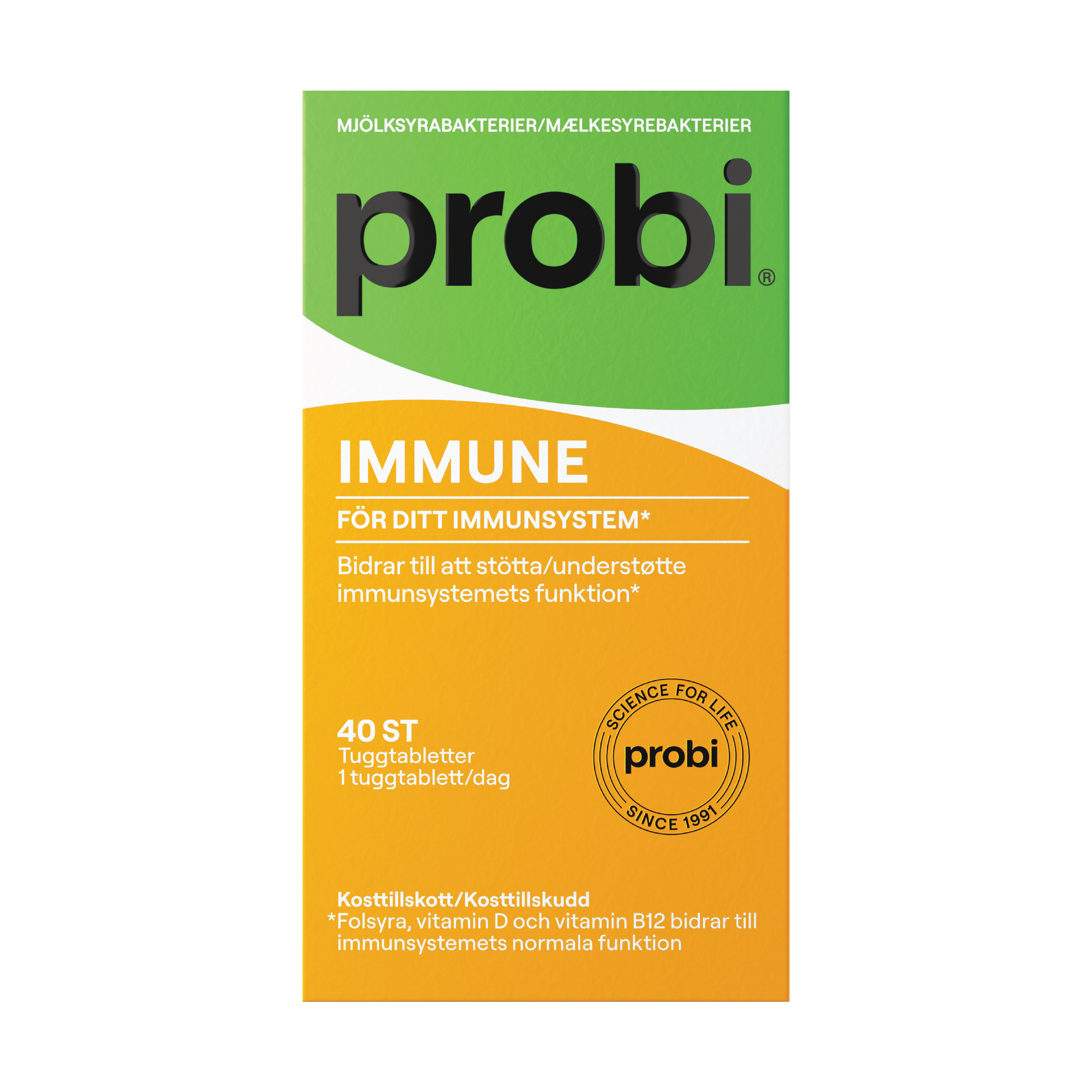 Probi Immune 40 tyggetabletter, 40 stk.