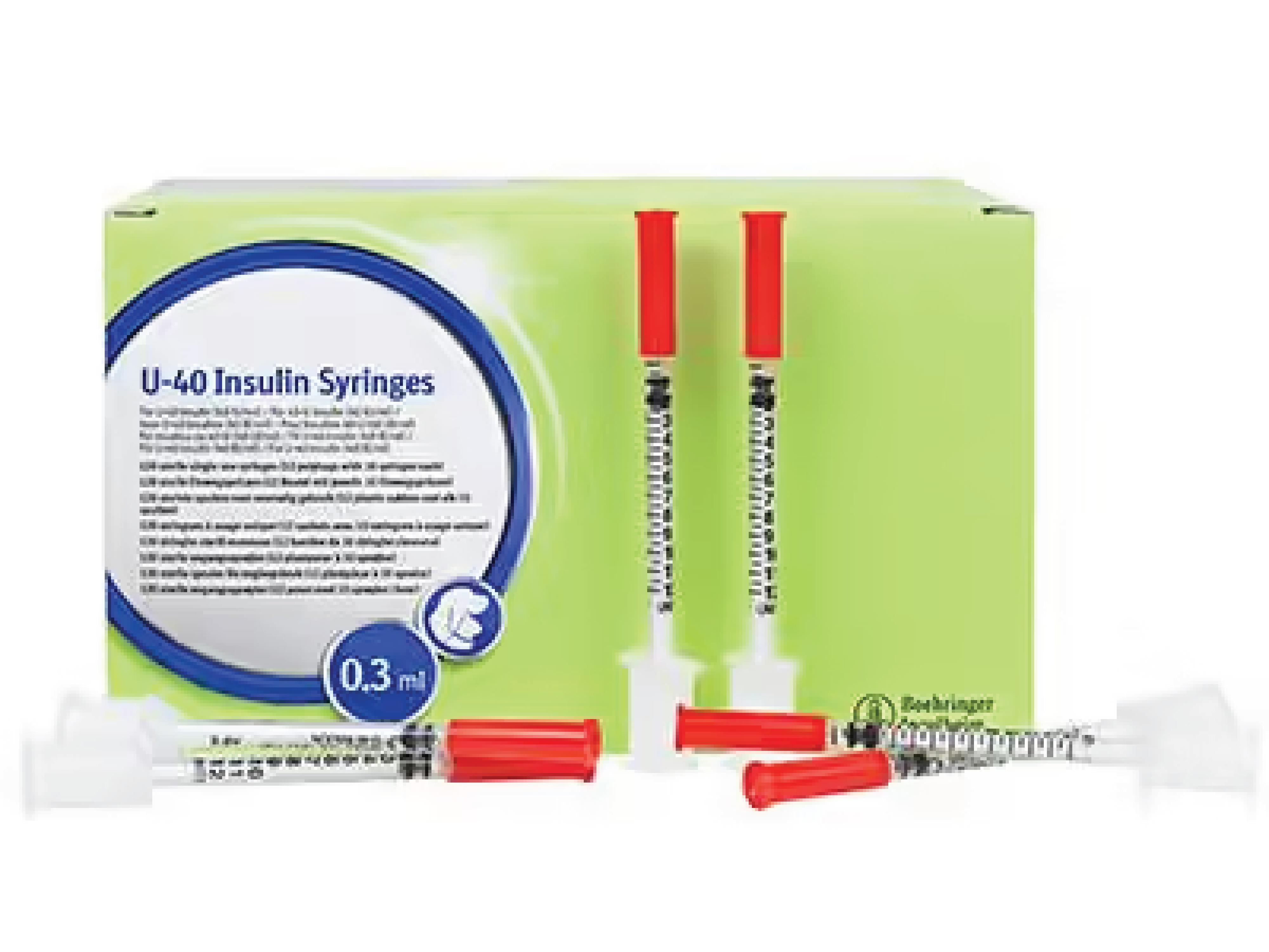 Prozinc u40 shop insulin syringes