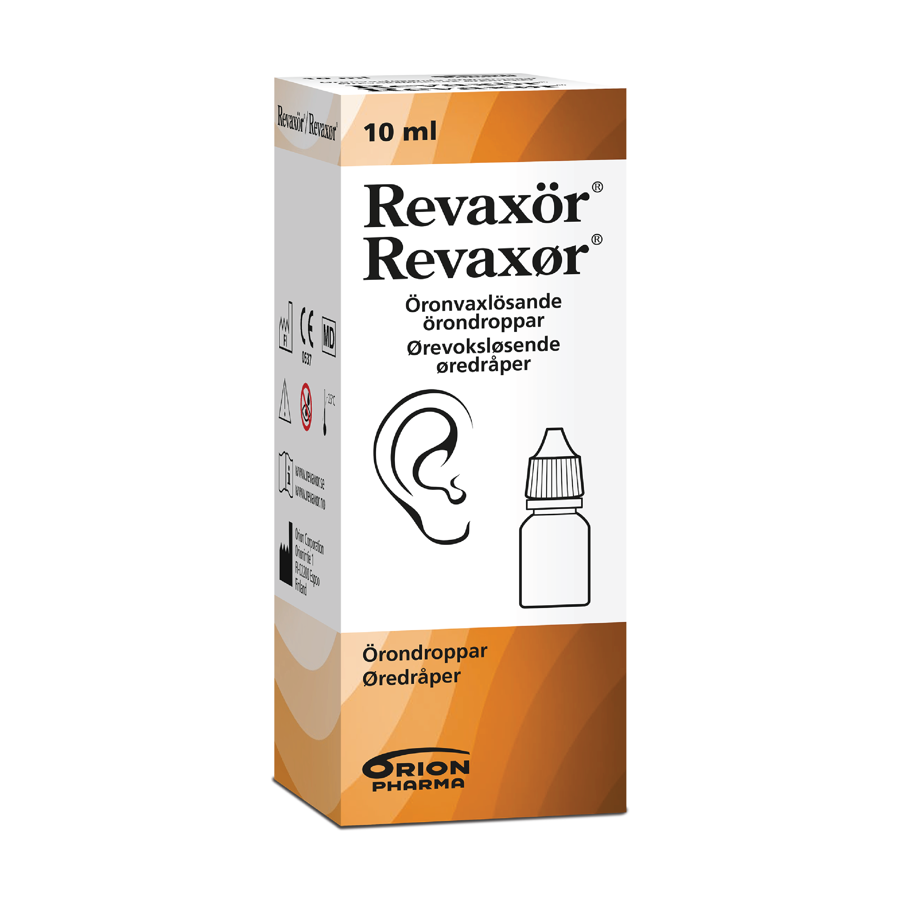 Revaxør Øredråper, 10 ml