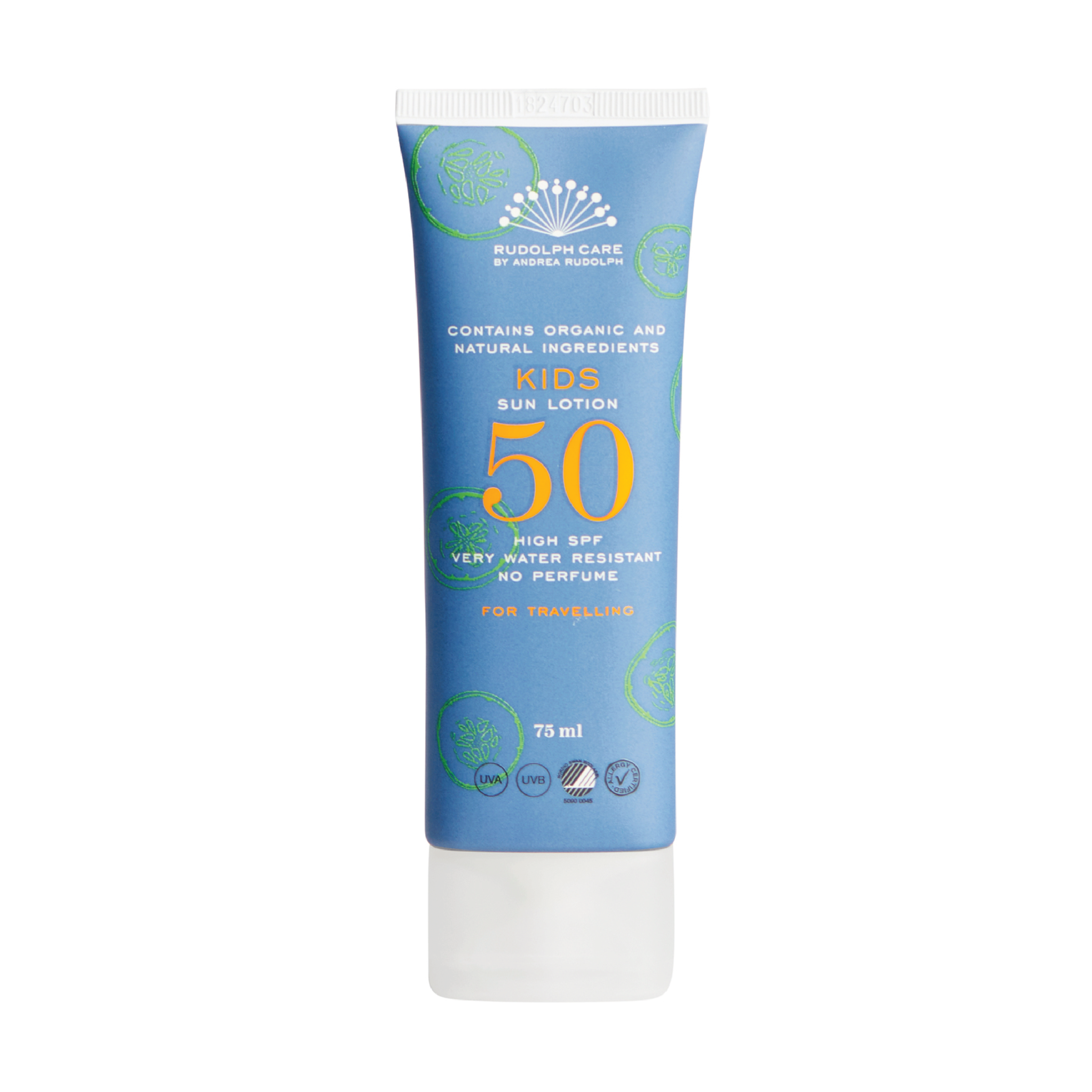 Rudolph Care Kids Sun Lotion SPF 50 (travelsize), 75 ml