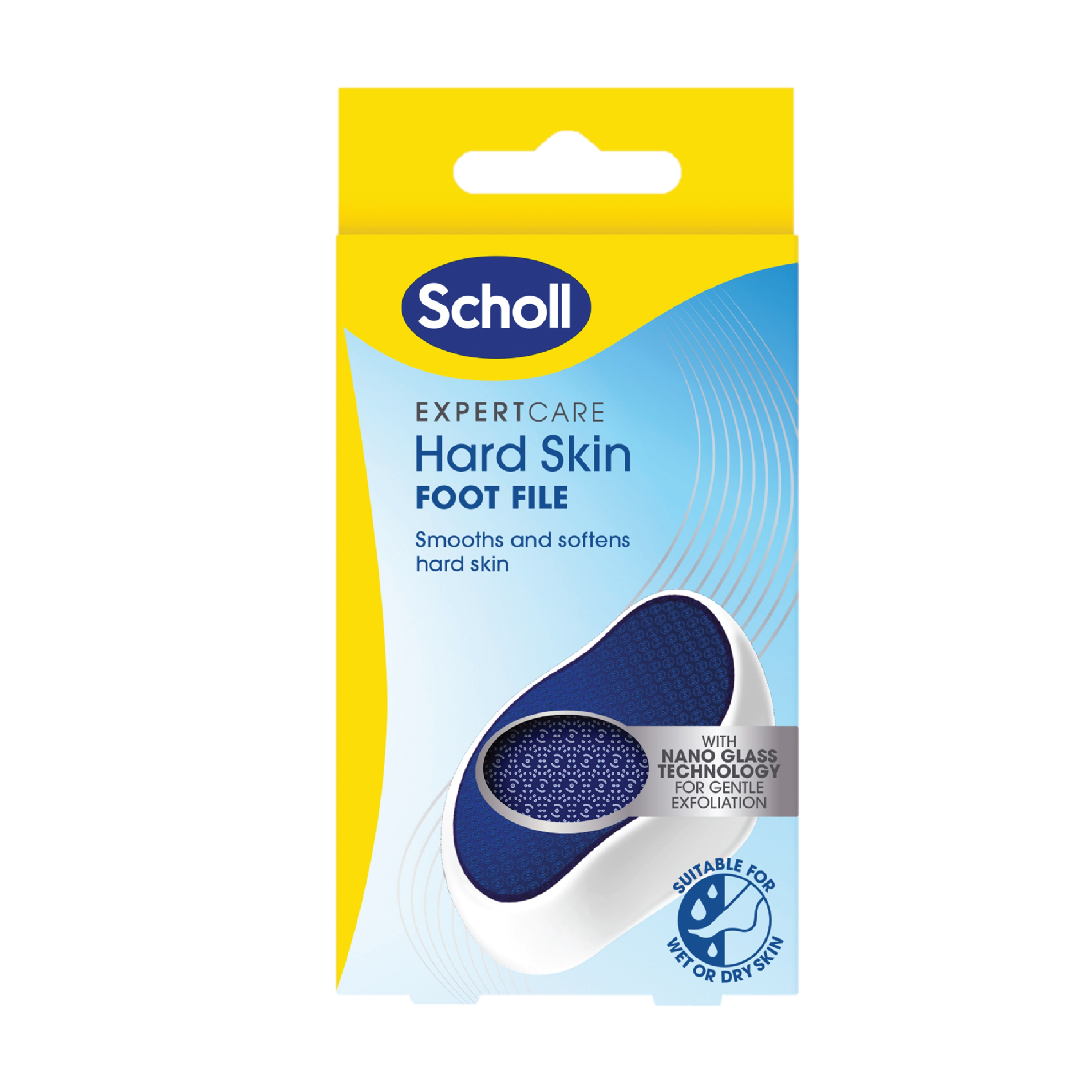 Scholl Nano Fotfil, 1 stk.