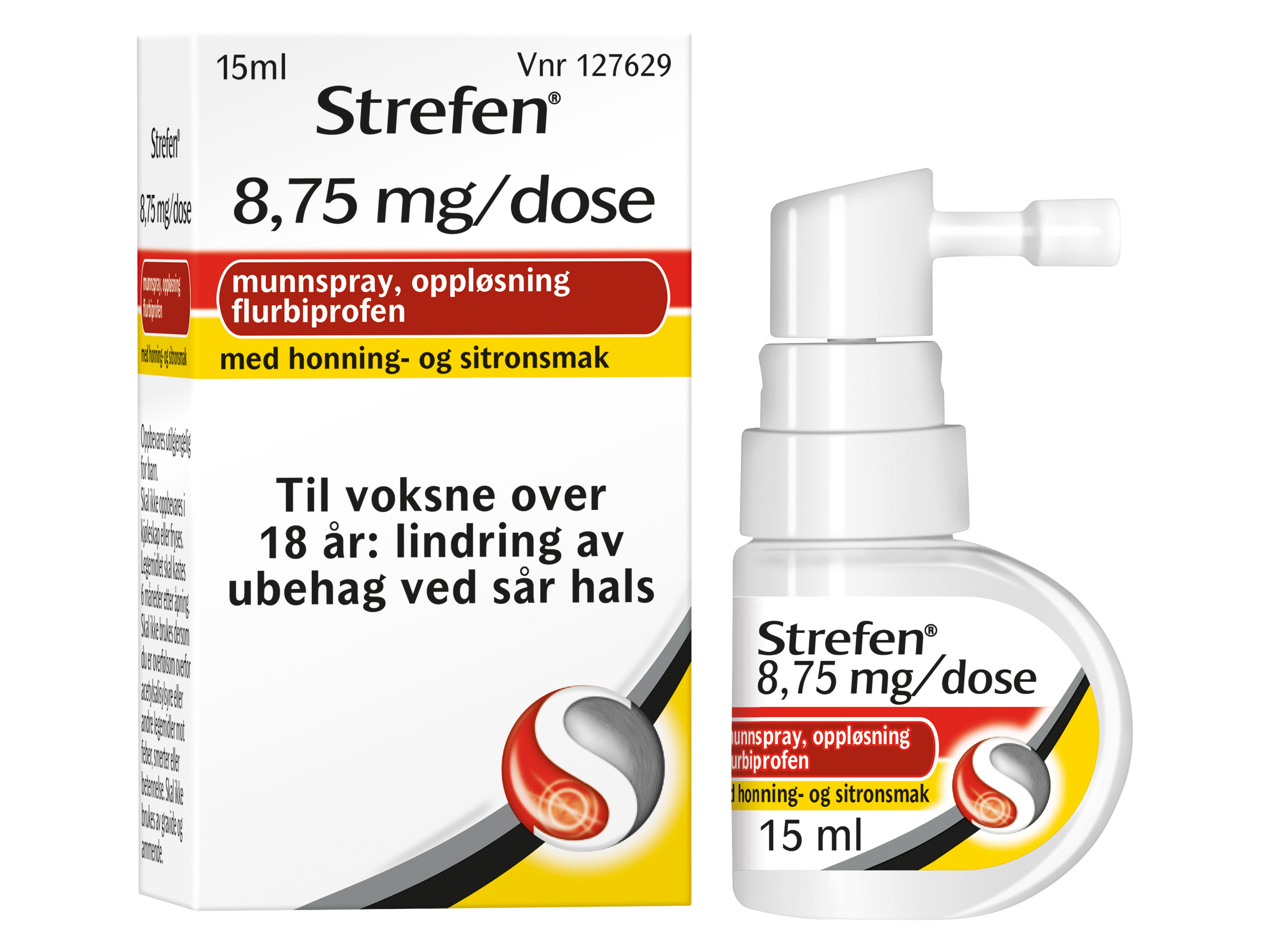 Buy Strefen Spray 8.75 Mg/Dosis Sol Pulverizacion Bucal 15 Ml. Deals on  Reckitt Benckiser Healthcare, S.A. brand. Buy Now!!