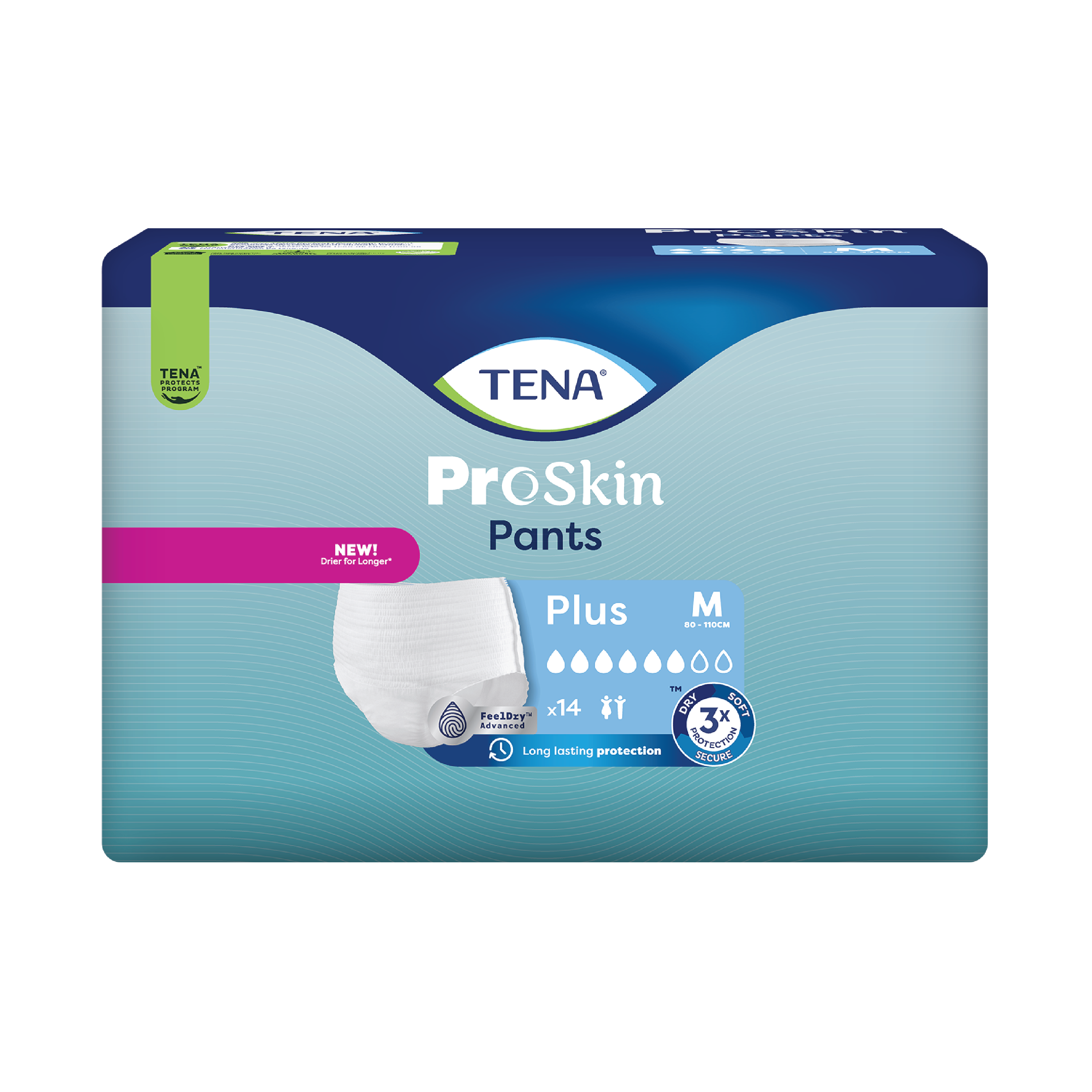 Tena Pants Plus, Medium, 14 stk.