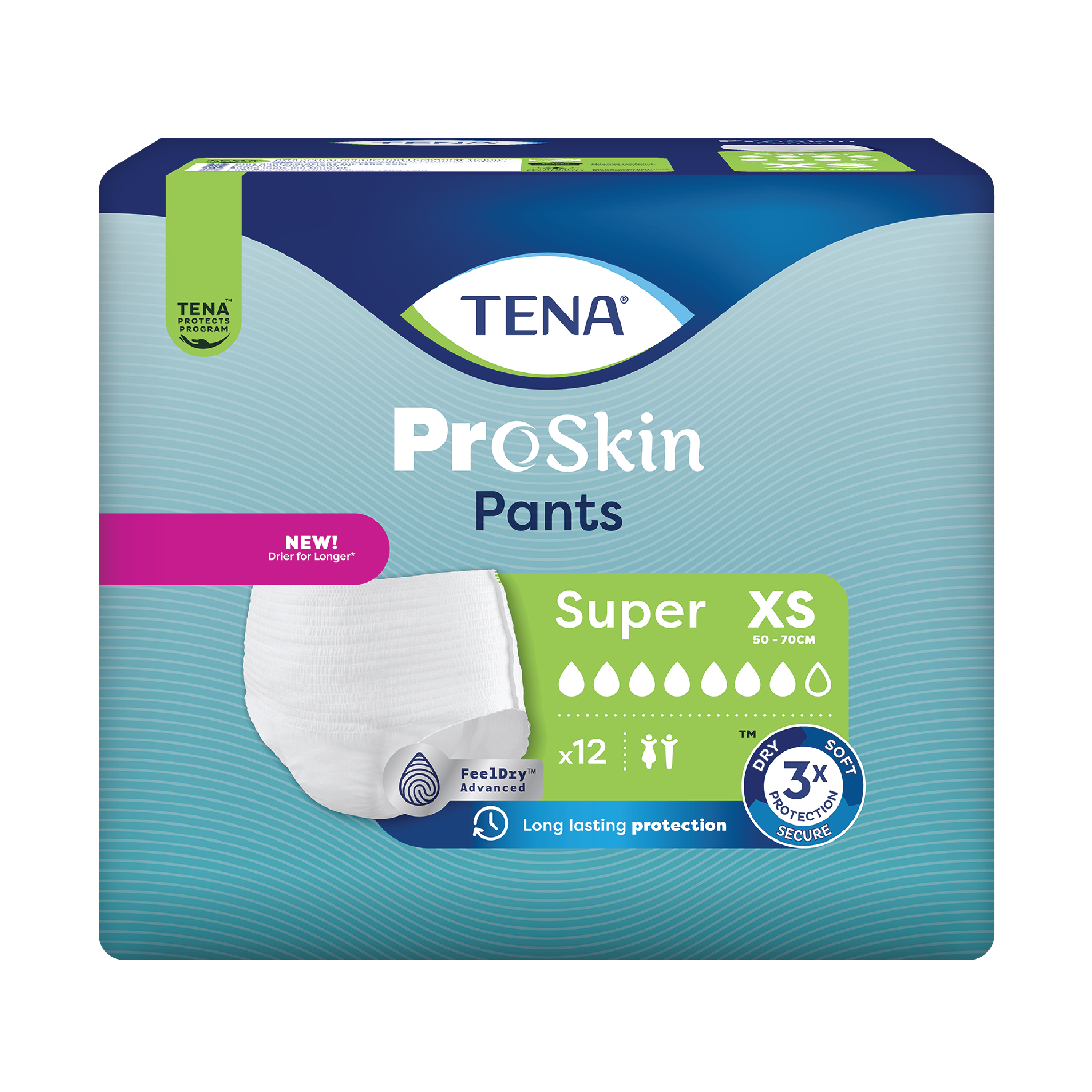 Tena Pants Super, X-Small, 12 stk.