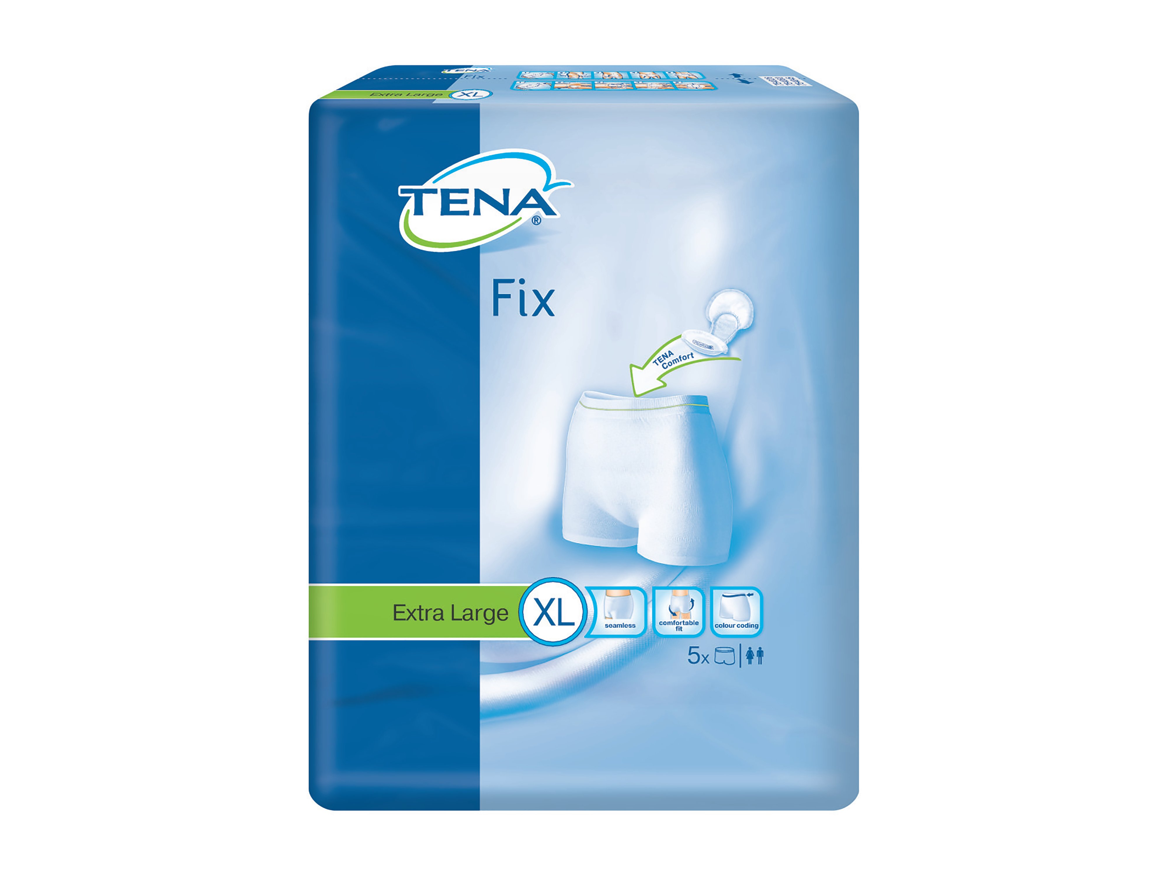 Tena Proskin Fix Nettingtruse, X-Large, 5 stk.