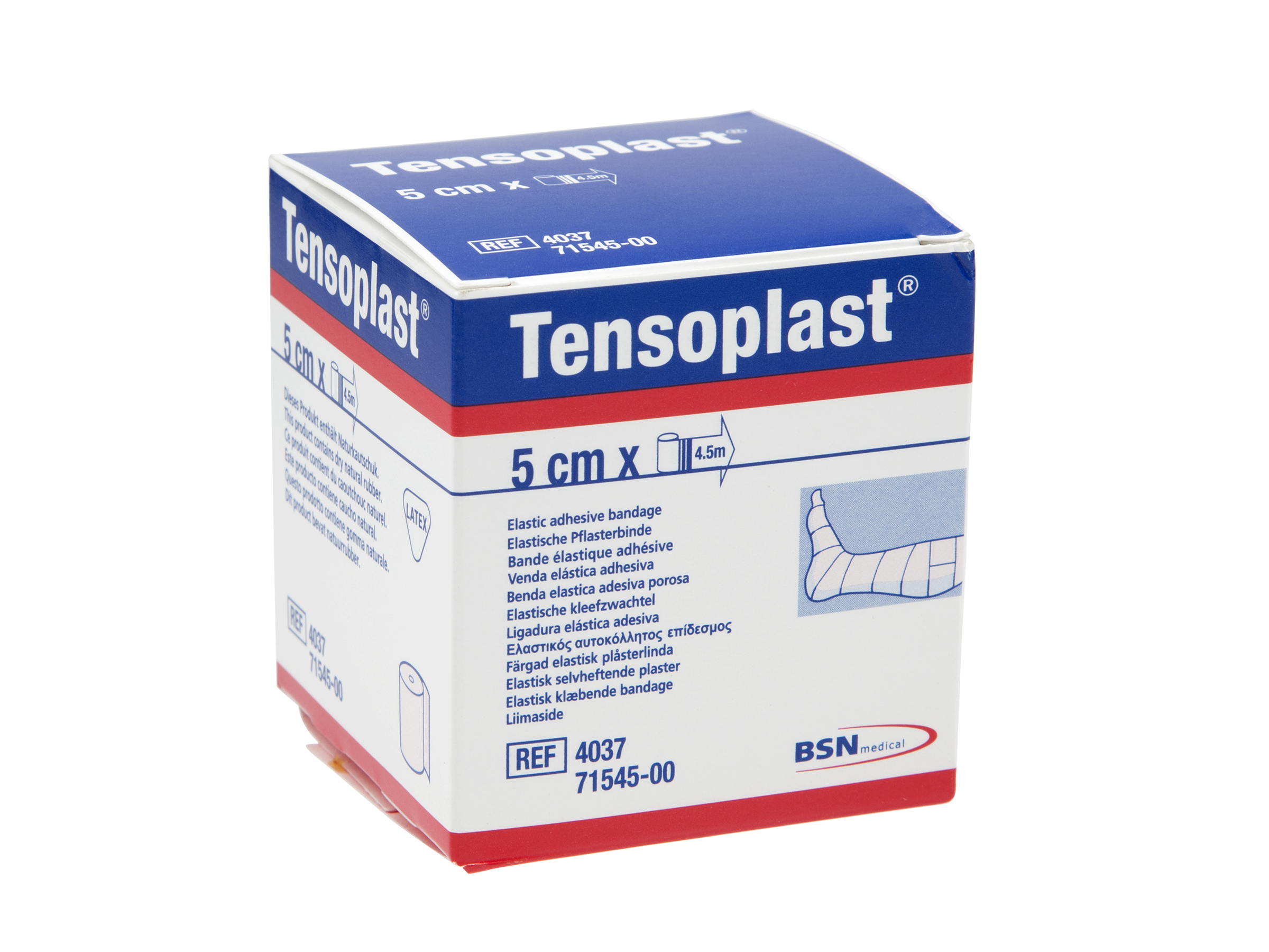 Tensoplast 5,0 cm x 4,5 m, 1 stk
