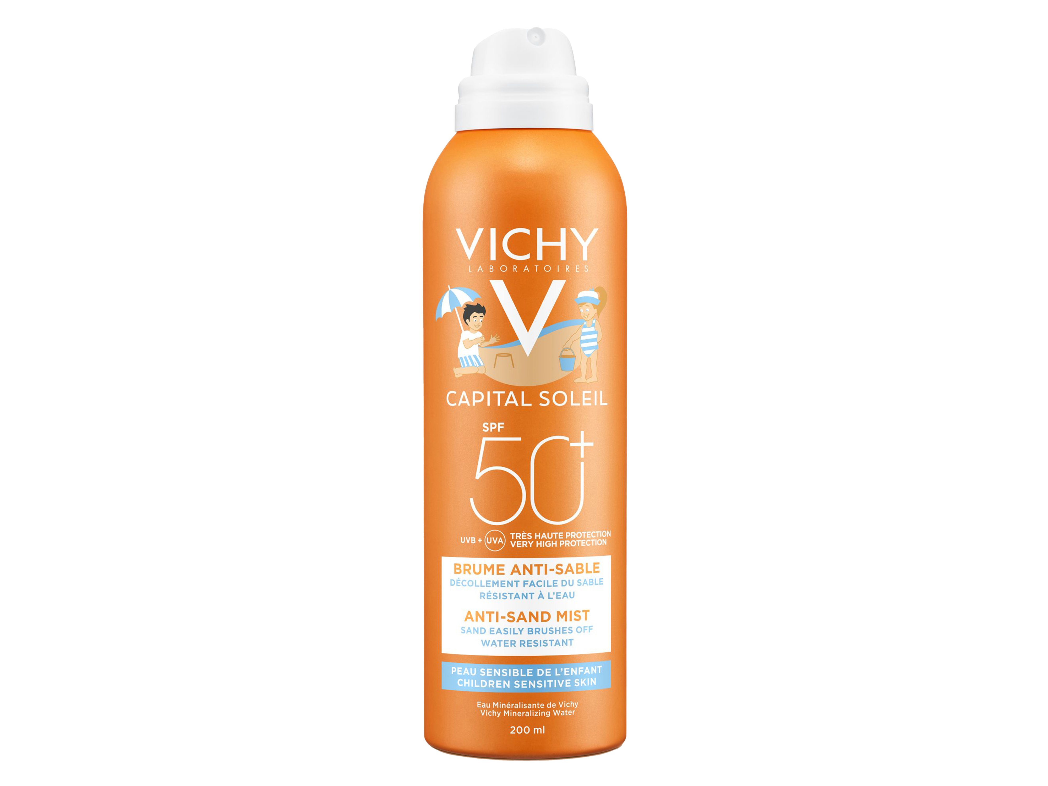 Vichy Capital Soleil Kids Protective Mist Anti-sand SPF50+, 200 ml