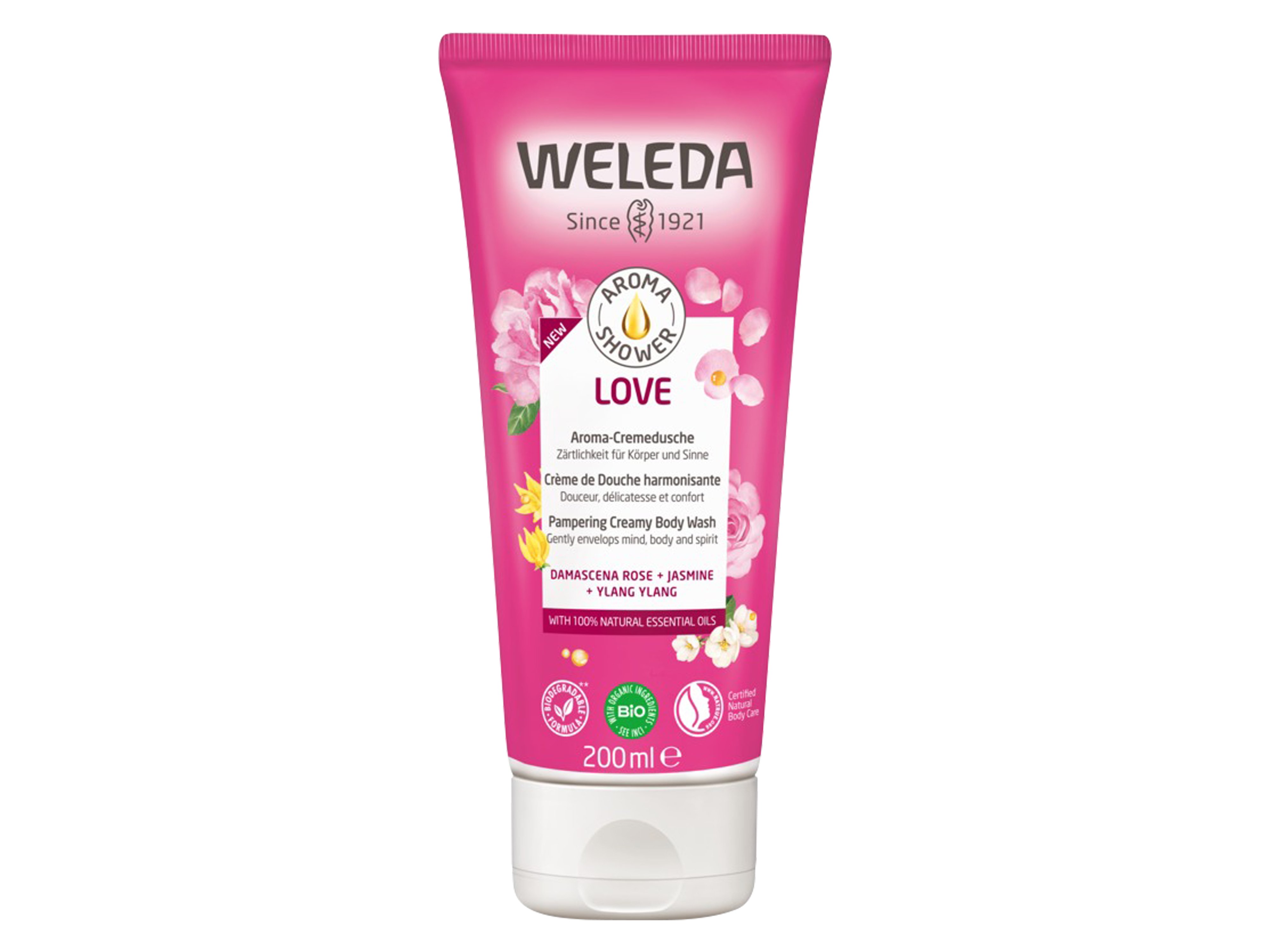 Weleda Aroma Love Creamy Body Wash, 200 ml